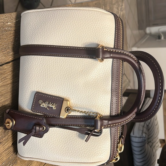 Coach Ruby Satchel 25 In Colorblock - Picture 5 of 9